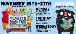 monster book fair poster